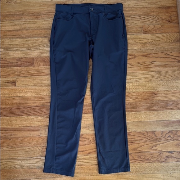 Old Navy Active Hybrid Go-Dry Navy Blue Tech Pants Men 30 x 32 - Picture 1 of 8